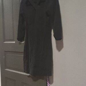 Hollister Black Long Sleeve Dress